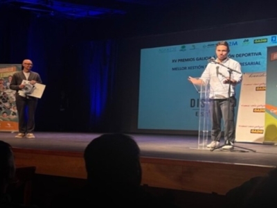 Distrito Estudio recibe el galardón a la Mejor Gestión Deportiva Empresarial