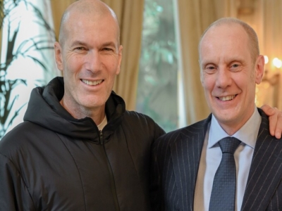 Zinédine Zidane es embajador de bienestar de Palace Merano